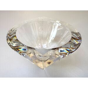 Orrefors Sweden Crystal Bowl By Jan Johansson JJ 4774-12